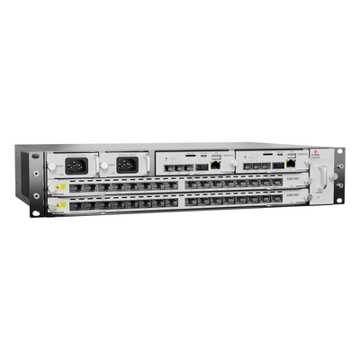 OLT Modular tipo Chasis Serie V5600X2 GPON/XGS-PON Combo, 2 Ranuras de Servicio Incluye 1 tarjeta de 16 puertos GPON con
