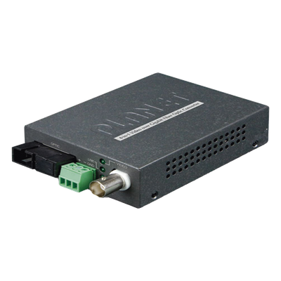 Kit Convertidor de Medios de Video Sobre Fibra Gigabit WDM-SC, Monomodo a 20 km, Tipo de Video AHD/TVI/CVI/CVBS