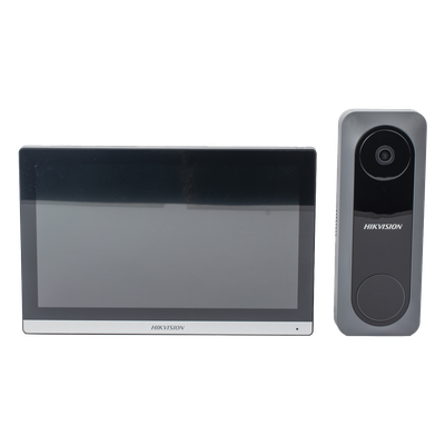 Kit de Videoportero TurboHD con Pantalla LCD a Color de 7" / Frente de Calle para Exterior de Policarbonato / 720p (1 Me