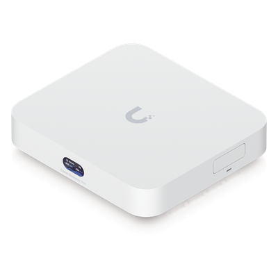 Cloud Gateway de 2.5 GbE Compacto con Soporte para hasta 30 Dispositivos UniFi, 300+ Clientes, Enrutamiento IPS de 2.3 G