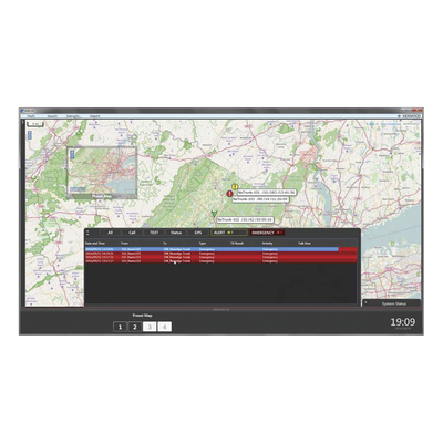 Software de despacho y localización GPS para KENWOOD digital (versión DEMO para 30 días)