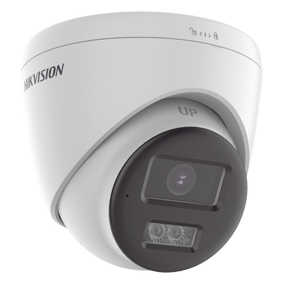 [Audio Bidireccional + Dual Light + ColorVu] Turret TURBOHD 3K / Lente 2.8 mm / 40 mts IR EXIR + 40 mts Luz Blanca / Mic