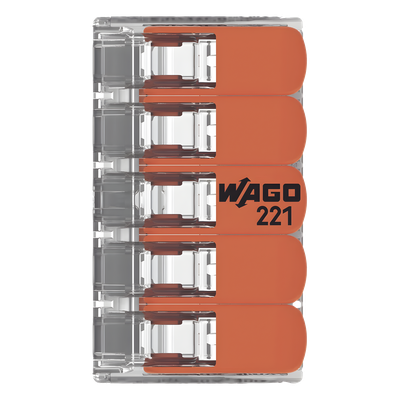 Conector Compacto para 1 Cable de Entrada 4 Cables de Salida / Cables Compatibles 28AWG-12AWG
