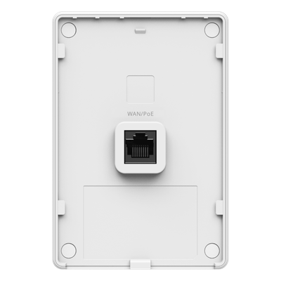 Punto de Acceso Mesh Wi-Fi 6 para interior en pared, hasta 320 usuarios ideal para Hotelería u Oficina.