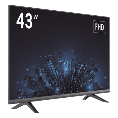 Monitor LED 4K de 43" / Ideal para Oficina y Hogar / Uso 24-7 / Entrada HDMI / Compatible con Montaje VESA (200 X 200) /