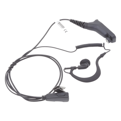 Micrófono de Solapa con Audífono Ajustable al oído. Para Motorola MOTOTRBO XPR6500/XPR6550/DGP4150/DGP6150