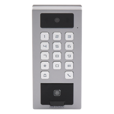 2 EN 1 / Lector Biometrico para Exterior Antivandálico IP65 & IK09 con función de Videoportero / Conexión WiFi / Huella,