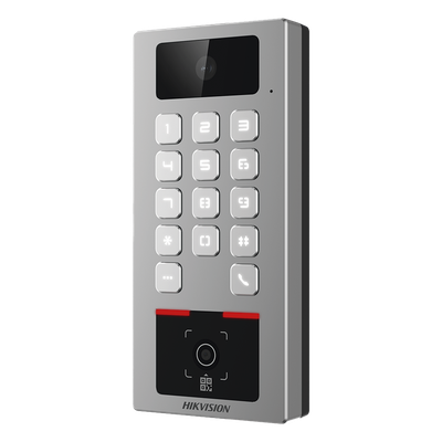 Lector Biometrico con Teclado para Exterior Antivandálico IP65 & IK09 con función de Videoportero Multiapartamento / Hue