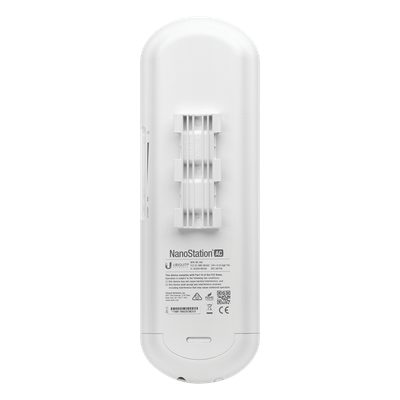 NanoStation airMAX AC CPE hasta 450 Mbps, frecuencia 5 GHz rango (5150 - 5875 MHz), con antena integrada tipo panel de 1