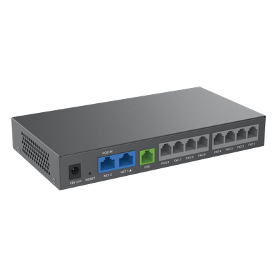 Adaptador VoIP GrandStream de 8 FXO