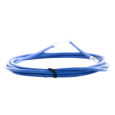 Cable de parcheo UTP categoría 5e, con plug modular en cada extremo - 2 m - azul