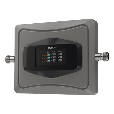 Kit Amplificador de Señal Celular TRIPLE banda de frecuencia / Mejora las llamadas convencionales y VoLTE / Soporta los 