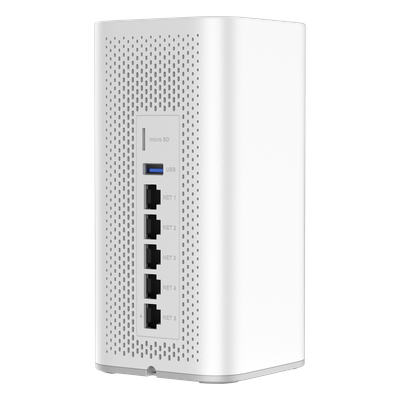 Router con Wi-Fi: integra router VPN + firewall NGFW + IP PBX + controlador de red + punto de acceso Wi-Fi 6 en un solo 
