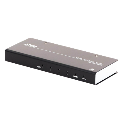 Splitter de video HDMI / 1 x 4 / True 4K @ 60 Hz / HDCP 2.2/| EDID Expert