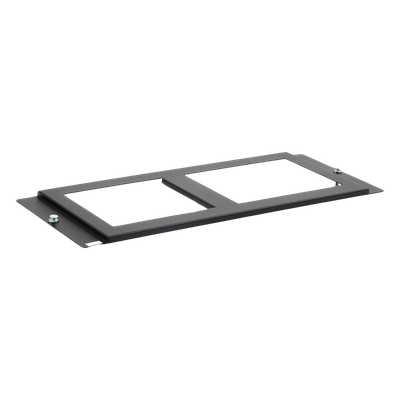 Placa de 1 Fila para DVC / Color Negro
