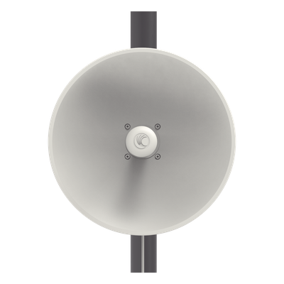 ePMP Force 200L para zonas con alta interferencia, hasta 200 Mbps, 4910 - 5970 MHz, 802.11n, Antena de 25 dBi, latencia 