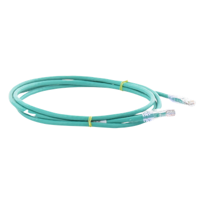 Cable de parcheo UTP Categoría 6, con plug modular en cada extremo - 2 m. - Verde