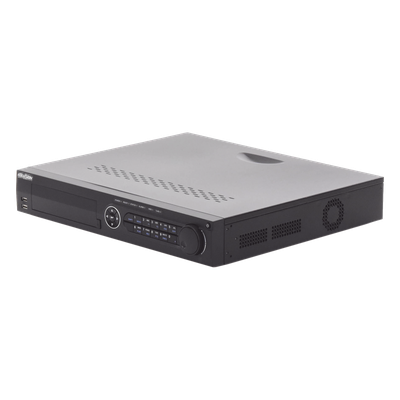 DVR 32 Canales TurboHD + 16 Canales IP / 4 Megapixel / 4 Bahías de Disco Duro / POS / 4 Canales de Audio / Videoanalisis