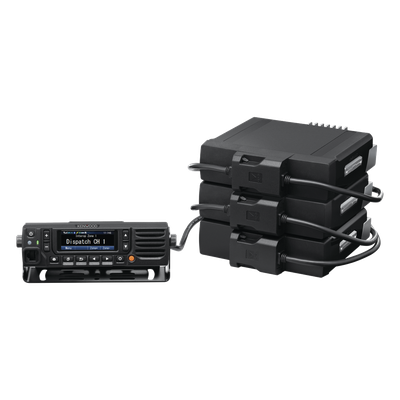 700/800 MHz, Digital NXDN-P25-DMR-Analog, 30/35 W, Bluetooth, GPS, MicroSD, 1024 Channels, Accessories included
