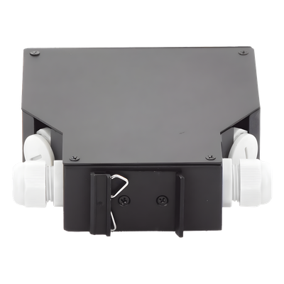 DISTRIBUIDOR DE FIBRA OPTICA PARA RIEL DIN CON ACOPLADORES LC/UPC MONOMODO