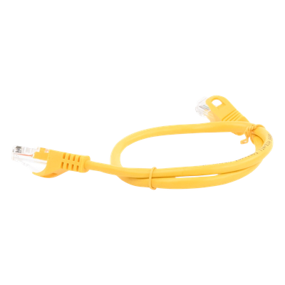 Cable de parcheo UTP Cat5e - 0.5 m - amarillo