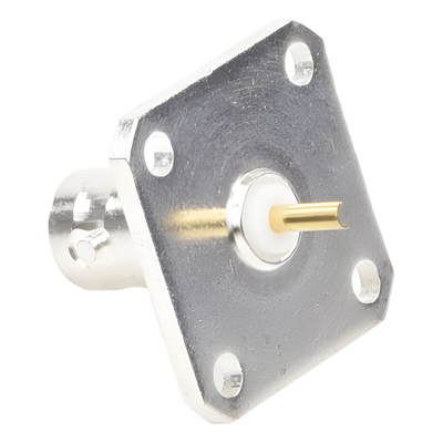 Conector BNC Hembra para Chasis, 18 mm uso en Duplexers Syscom con UG-177/U.