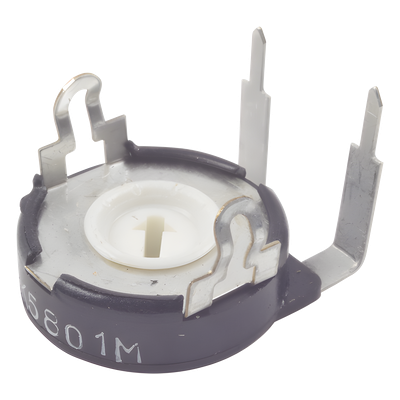Potenciómetro de Carbón, 2.5 k Ohm, 0.25 Watt, 15 mm, Ajuste Vertical.