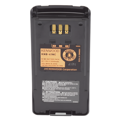 Batería con certificación Intrínsecamente seguro, Química Ni-MH, 2500 mAh P/ TK2180/ 3180.