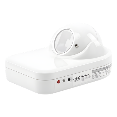 Detector de Humo por Haz de Luz Convencional / Receptor Óptico / Campo de visión de 80 ° / Soporta Hasta 7 Emisores / Re