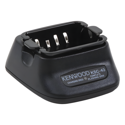 Cargador rápido de escritorio para baterías KNB-29N/ KNB-45L/ KNB-63L/ KNB-65L.