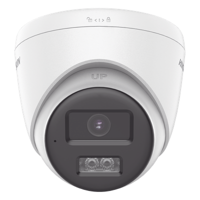 [Audio Bidireccional + Dual Light + ColorVu] Turret TURBOHD 3K / Lente 2.8 mm / 40 mts IR EXIR + 40 mts Luz Blanca / Mic