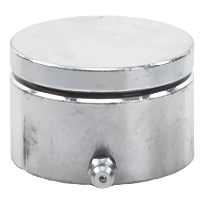 (85G + 87G) Kit de Bisagra Superior con Rodamiento y Placa / Capacidad 650 Kg / Acabado Galvanizado