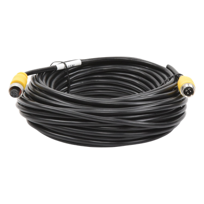 Cable extensor con conector tipo aviación de 15m solo para soluciones de videovigilancia móvil XMR