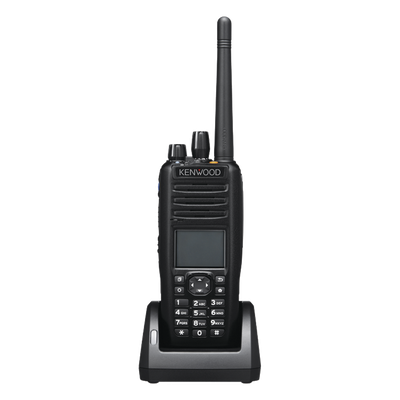 380-470 MHz, DTMF, NXDN-DMR-Analógico, 5 W, Bluetooth, GPS, MicroSD, 1024 Canales, Incluye Batería, cargador, antena, y 