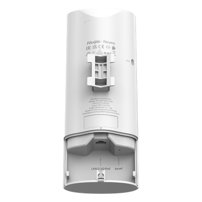 Punto de acceso Wi-Fi 7 para Exterior IP65, Doble Banda MLO hasta 512 Usuarios, ancho de banda de hasta 5 Gbps , interio