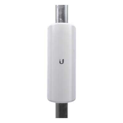 Estación Base 2x2 MIMO airMAX LiteAP AC hasta 450 Mbps, 5 GHz (5150 - 5875 MHz) con antena integrada de 17 dBi y cobertu