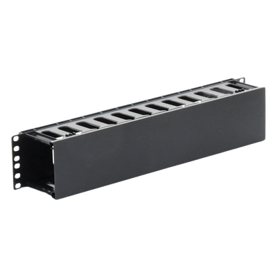 Organizador de cables Horizontal Para Rack de 19", 2U