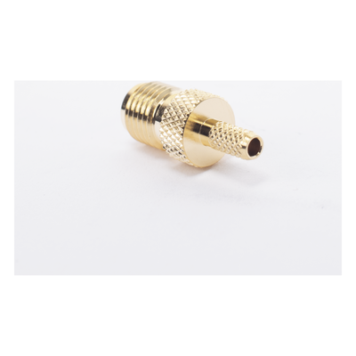 Conector SMA Hembra Inverso de anillo plegable para cable RG-174/U, BELDEN 8216.