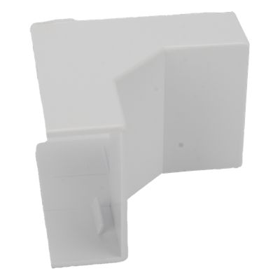 Esquinero interior color blanco de PVC auto extinguible, para canaleta TMK1735, TMK1735SD (5320-02001)