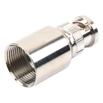 Conector BNC Macho de Rosca para Cables con Conductor Central de AWG-11 ó 13 tipo RG-8/U (8237), RG-213/U (8267), RG-214