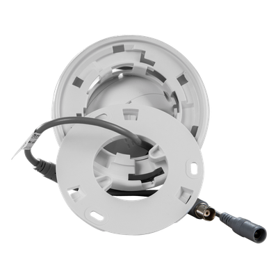[Audio Bidireccional + Dual Light + ColorVu] Turret TURBOHD 3K / Lente 2.8 mm / 40 mts IR EXIR + 40 mts Luz Blanca / Mic