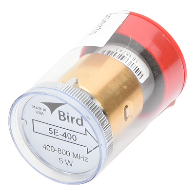 Elemento de 5 Watt en Línea 7/8" para Wattmetro BIRD 43 en Rango de Frecuencia de 400 a 800 MHz.