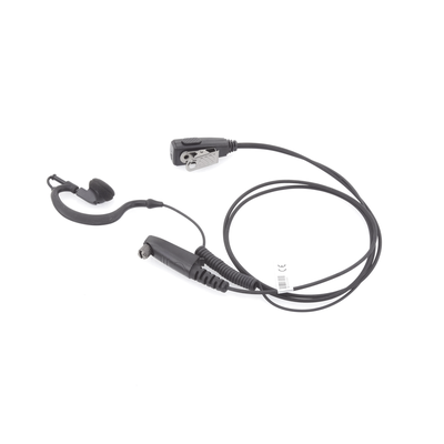 Micrófono de Solapa con Audífono Ajustable al oído. Para. NXRADIO TE-390, HYT TC610P/TC780