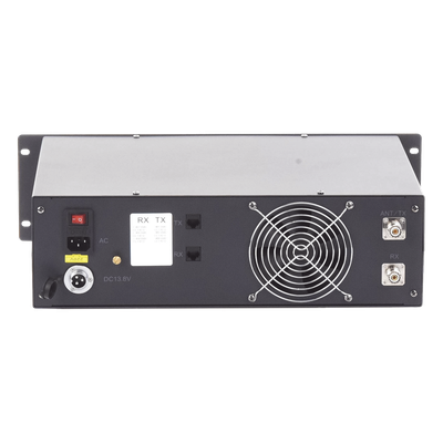 Repetidor UHF de 50W, 450-490 MHz, protocolo DMR. 2 llamadas en el mismo repetidor