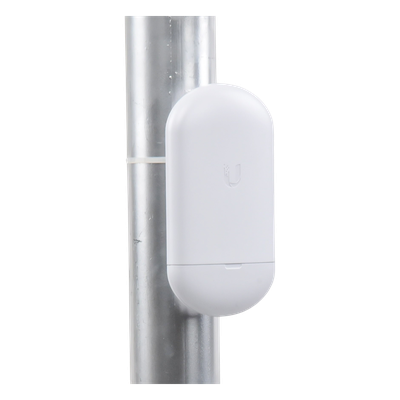 NanoStation airMAX Loco5AC CPE hasta 450 Mbps, 5 GHz (5150 - 5875 MHz), con antena integrada de 13 dBi, no incluye adapt