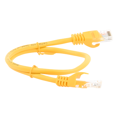 Cable de parcheo UTP Cat5e - 0.5 m - amarillo
