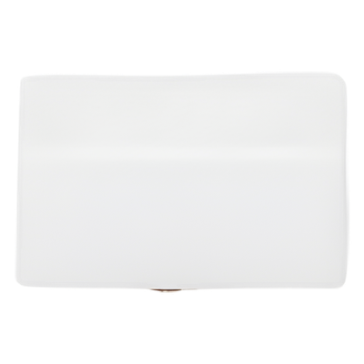 Tapa final color blanco de PVC auto extinguible, para canaletas TMK1020, TMK1020SD, TMK1020CD (5190-02001)