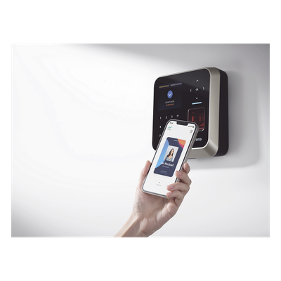 Lector de Huella con Inteligencia Artificial / Multiformato en Tarjetas / Uso para Control de acceso Tiempo y Asistencia