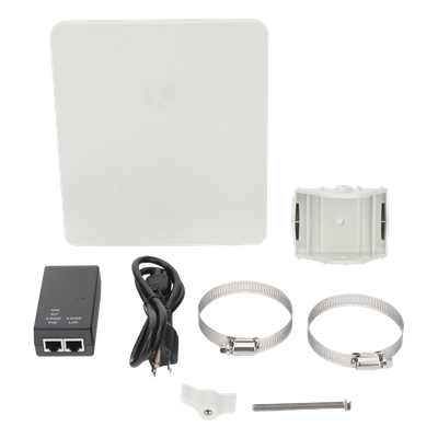 Radio enlace PTMP/PTP ePMP Force 4518 / 5 GHz / Antena Panel 18 dBi / Canales 20-40-80 MHz / 1024 QAM / MIMO 2x2 OFDMA /