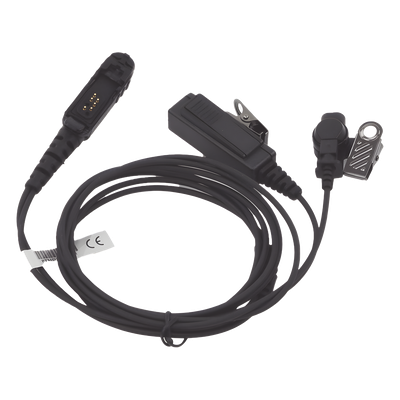 Micrófono de solapa de 2 hilos para MOTOROLA MOTOTRBO XPR6500/XPR6550/DGP4150/DGP6150